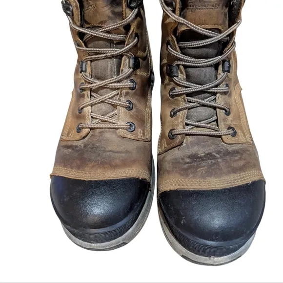 Timberland PRO Helix HD Earth Brown Work Safety Boots Size 11 M Gorpcore