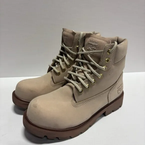 Timberland Pro Men’s Sawhorse 6” Composite Toe Work Boots, Size 5.5 M
