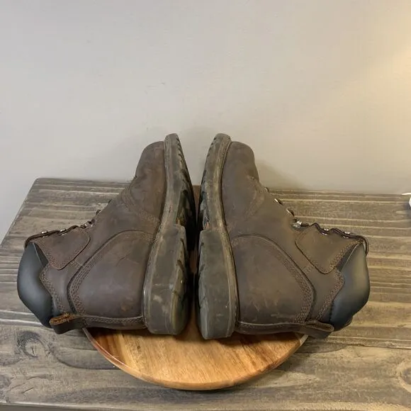 Timberland PRO Pit Boss Mens Size 11.5 Wide Work Boots A7901 Steel Safety Toe