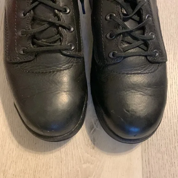 Timberland Pro Safety steel Toe Work Boots 26064 -Black Size 11 M Black leather