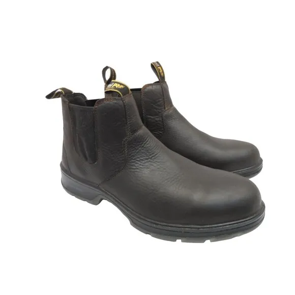 Timberland Pro  Safety Toe Slip On Work Boots  12M Brown   Leather