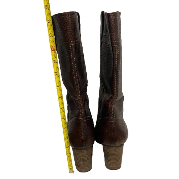 Timberland Ruston Earthkeepers Leather Waterproof Casual Heeled Boots Brown