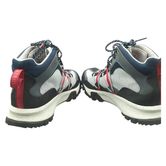 Timberland Waterproof Hiker Boots Mens 10 Garrison Trail Gray Hiking Shoes A2QEG