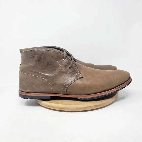 Timberland Wodehouse Chukka Boots Mens 10 Brown Leather Ankle Shoe Office Casual
