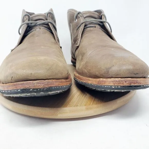Timberland Wodehouse Chukka Boots Mens 10 Brown Leather Ankle Shoe Office Casual