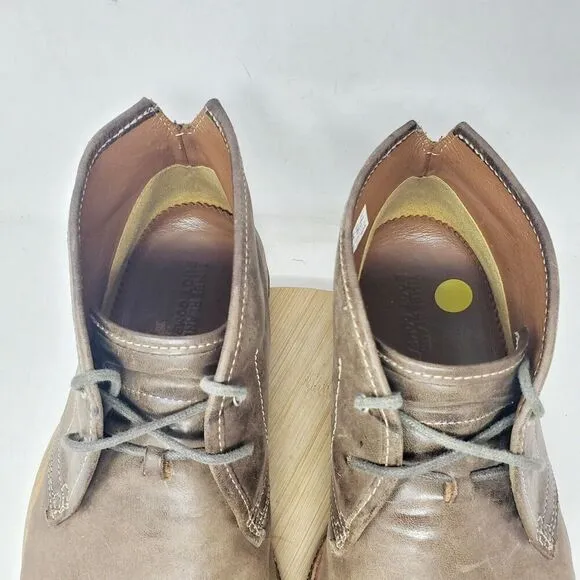 Timberland Wodehouse Chukka Boots Mens 10 Brown Leather Ankle Shoe Office Casual