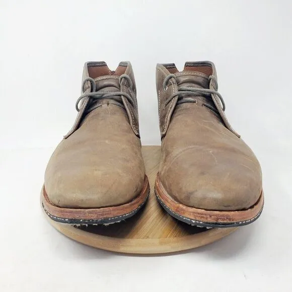 Timberland Wodehouse Chukka Boots Mens 10 Brown Leather Ankle Shoe Office Casual