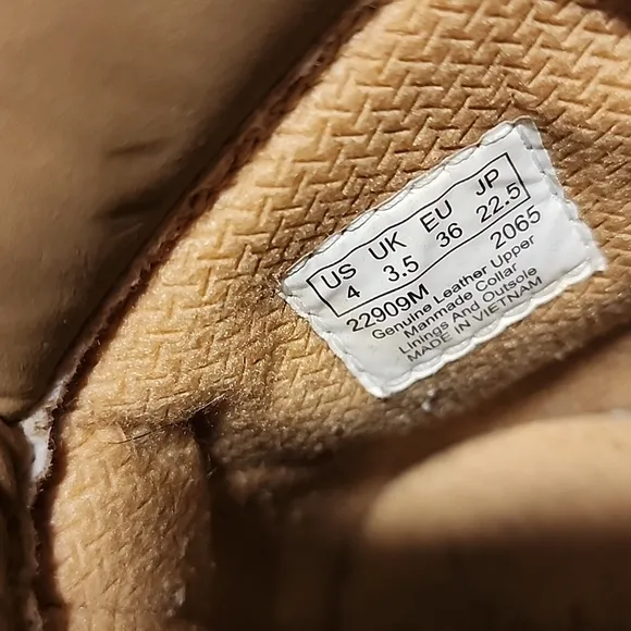 Timberland Work Boots Boys Size 4