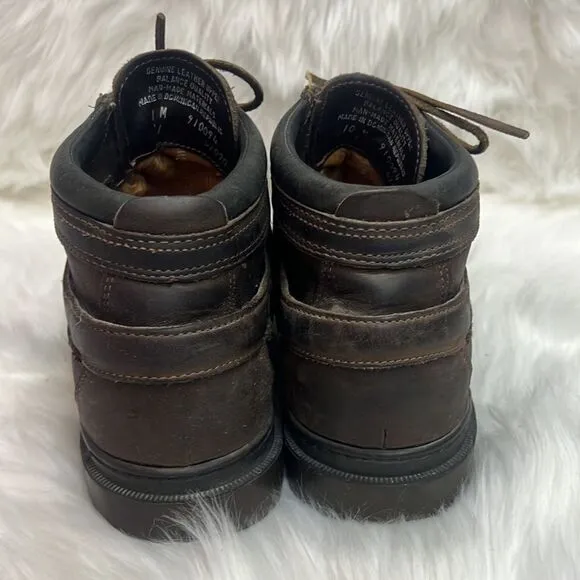 Timberland Leather Hiking Boots GoreTex Waterproof Brown MENS 10 B27