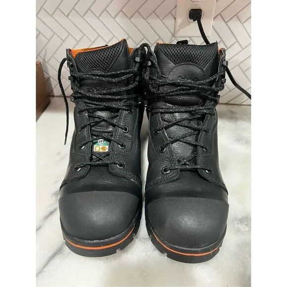 TIMBERLAND PRO MENS Endurance 6 Inch Steel Toe Work Boots Size 13