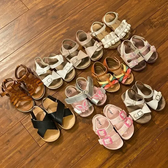 Toddler lot of sandals size 5c