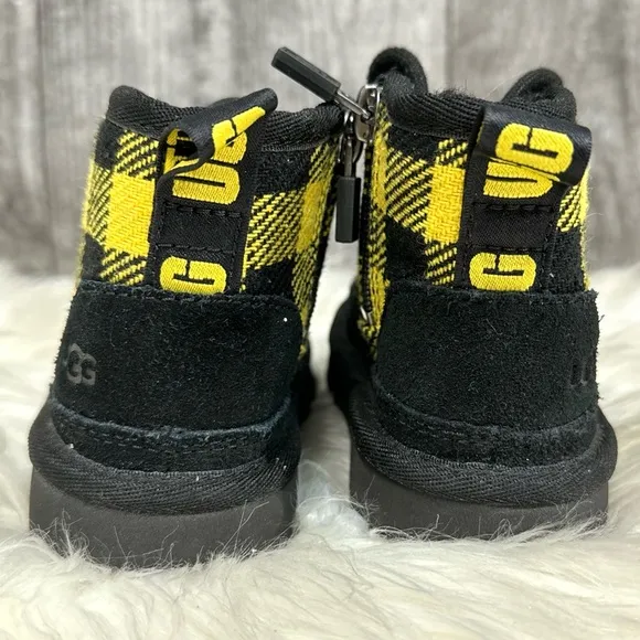 Toddler UGG Neumel II Plaid Boots [KS198]