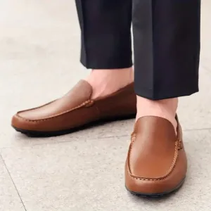 Tod’s Brown Loafers Driving Shoes
