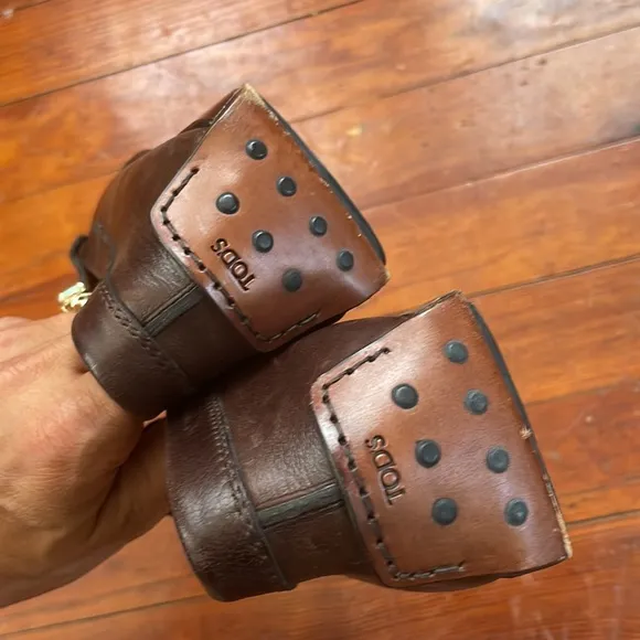 Tod’s Brown Loafers Driving Shoes