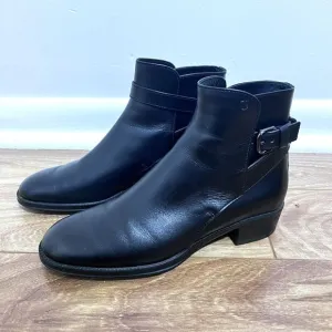 Tods Chelsea Ankle Boots Size 35.5 UK / 5.5 US Black Leather Made In Italy