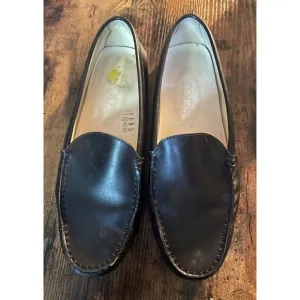 Tod’s loafers in Black Leather Size 5.5
