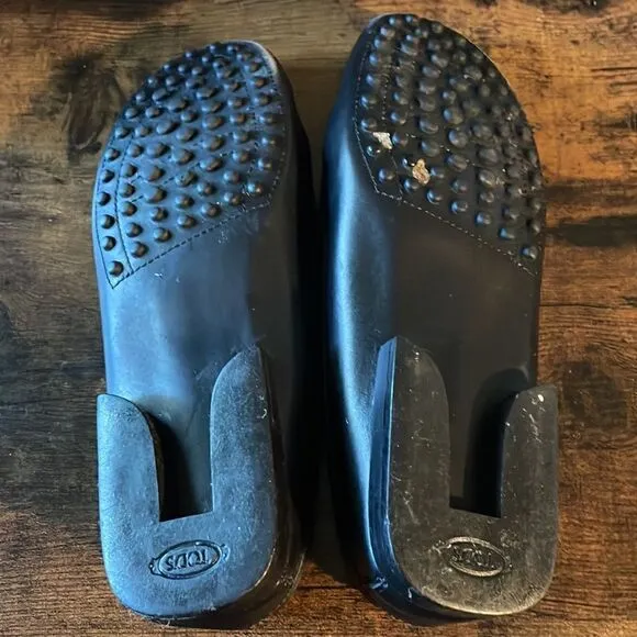 Tod’s loafers in Black Leather Size 5.5