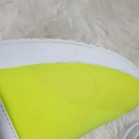 Tommy Hilfiger Men's Neon Yellow Athletic Shoes Size 9.5