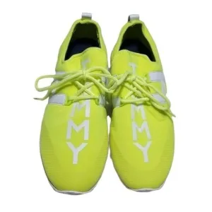 Tommy Hilfiger Men's Neon Yellow Athletic Shoes Size 9.5