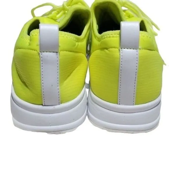 Tommy Hilfiger Men's Neon Yellow Athletic Shoes Size 9.5