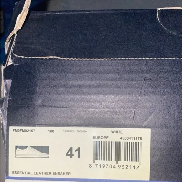 Tommy Hilfiger Men's White Sneakers