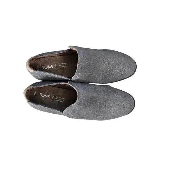 Toms Shaye Dusty Gold Suede Booties Size‎ 10