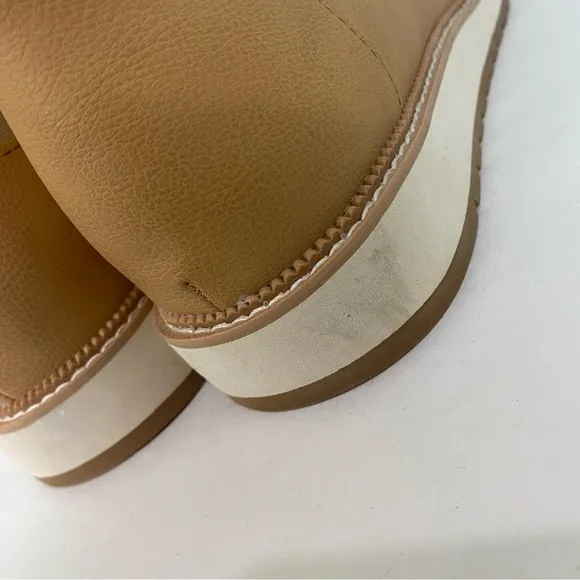 TOMS Women’s Lace Up Casual Boots Tan Size‎ 12