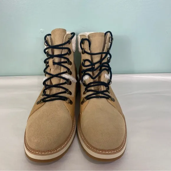 TOMS Women’s Lace Up Casual Boots Tan Size‎ 12