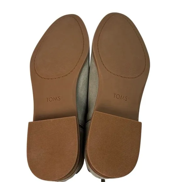TOMS Women's Rylie Ankle Bootie Beige Natural Suede Size 8 Casual Round Toe Zip