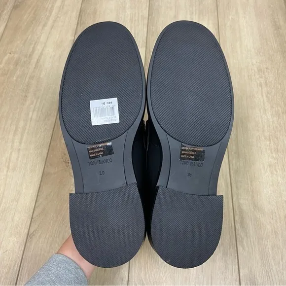 Tony Bianco Cherish Loafer in Black Turin Size 9.5 10