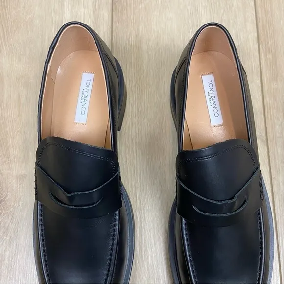 Tony Bianco Cherish Loafer in Black Turin Size 9.5 10