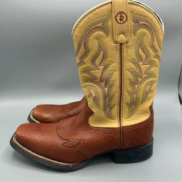Tony Lama Mens Leather Work Boot Size 8D