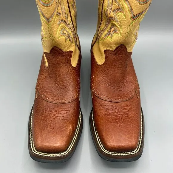 Tony Lama Mens Leather Work Boot Size 8D
