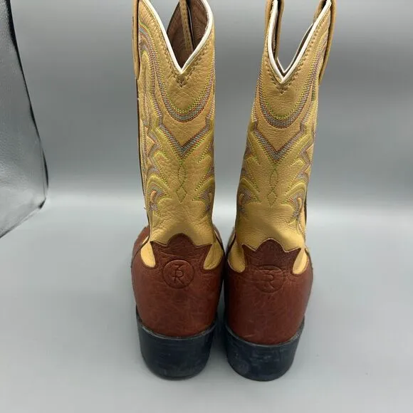 Tony Lama Mens Leather Work Boot Size 8D