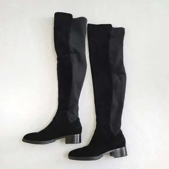 Tory Burch Caitlin Over‎ The Knee Suede Tall Boots