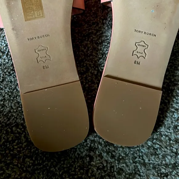 Tory Burch Ines leather Slide. Brand new, never worn new with duster bag. Size 8