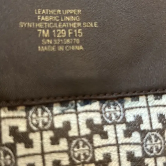 Tory Burch Kiernan Brown Leather 35mm Gold Logo Tall Knee High Riding Boots - 7