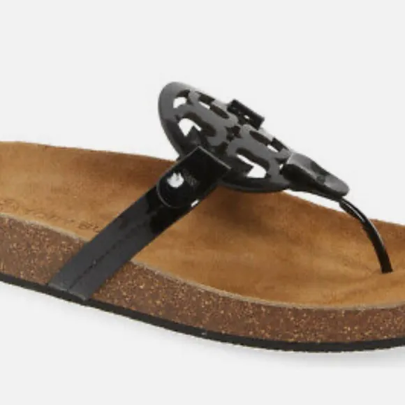 Tory Burch Miller Cloud Sandals Size 8.5