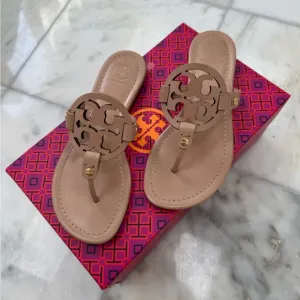 Tory Burch Miller Sandals Light Makeup Size 6