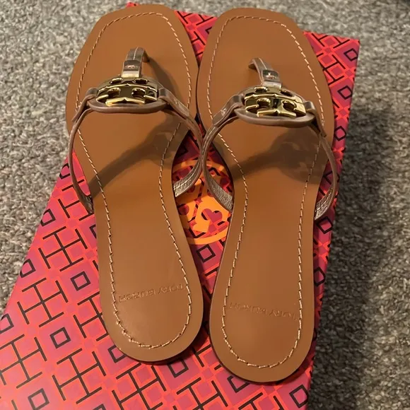 Tory Burch mini miller sandals. 7.5
