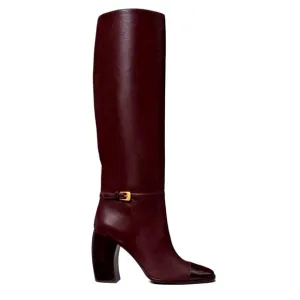 Tory Burch Women's Tall Banana Heel Boots excellent condition size 9