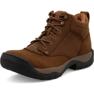 Twisted X Size 14 Men's 4&quot; All Around Work Boot - Brown - MAL0004