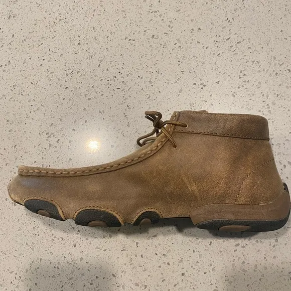 Twisted X Tan Chukka Boots with Suede Finish