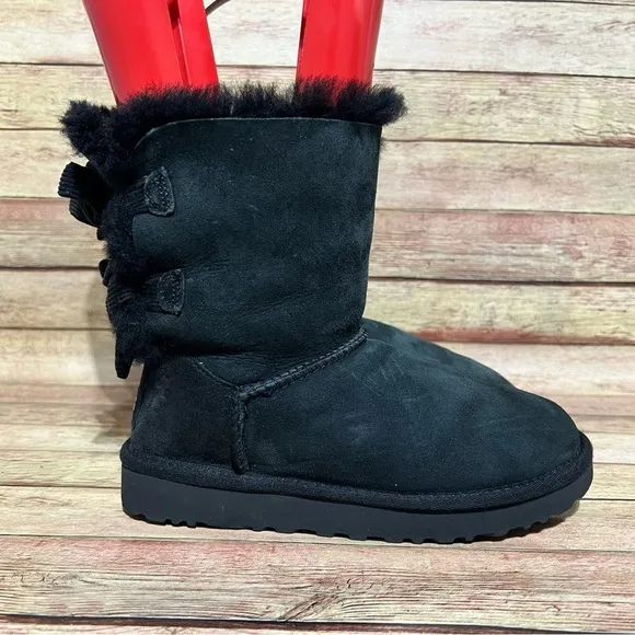 UGG Bailey Bow Ankle Boots