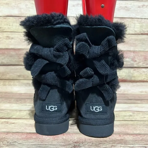UGG Bailey Bow Ankle Boots
