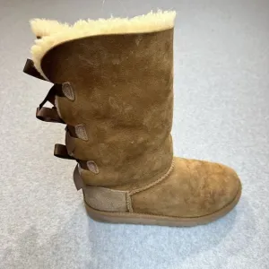 UGG Bailey Bow Tall Boot Women’s Size 4 1007309 Chestnut Brown