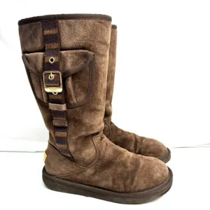 Ugg Brown Retro Cargo Tall Boots Size 7