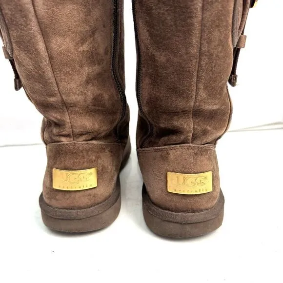 Ugg Brown Retro Cargo Tall Boots Size 7