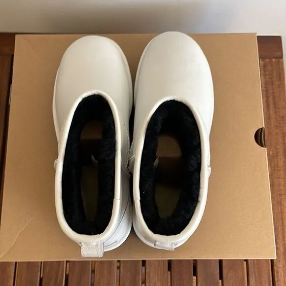 UGG Classic Mini Platform Ultra Matte White Women Size 11