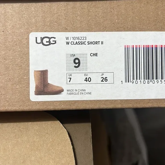 Ugg Classic Short II boots chestnut color casual classic comfy outdoor winter